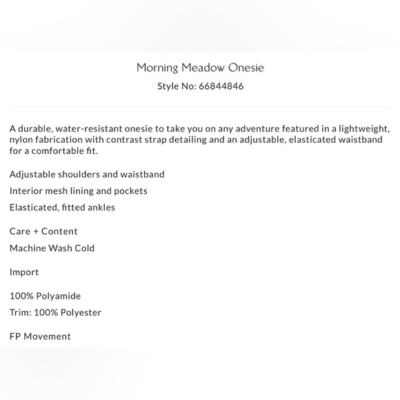 NWT Free People Movement S Morning Meadow Onesie in Royal Blue Combo New $168 - Picture 6 of 7